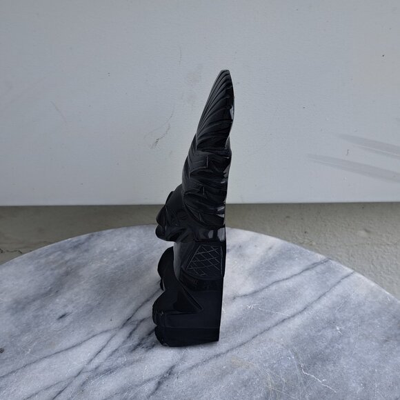 Vintage Mayan Statue Pair - Picture 4 of 11